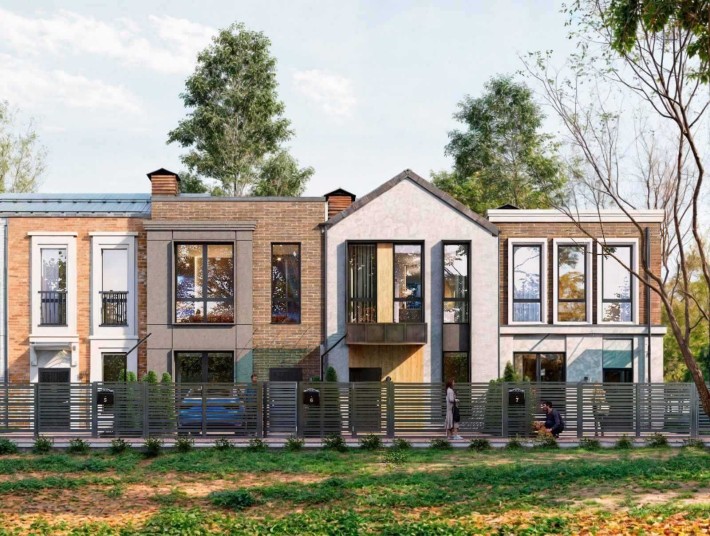 Без %Таунхауси Святопетрівське, Софіївська Борщагівка - фото 1