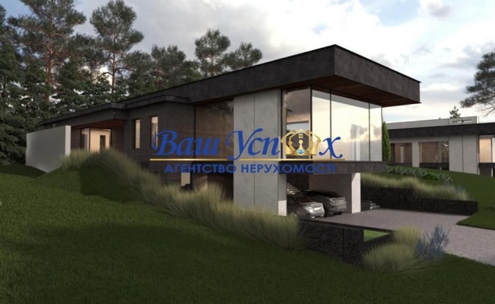 Продаж нового сучасного будинку в Кончі-Заспі в лісі. село Козин. - фото 1