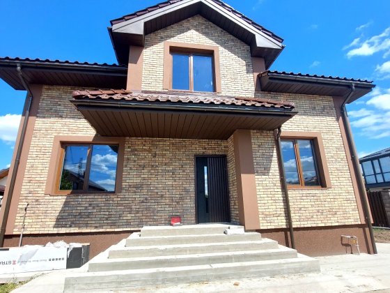 Продаж нового 2-пов будинку. Підвал. Гатне. Метро. 6 сот. Від забудовн Гатное