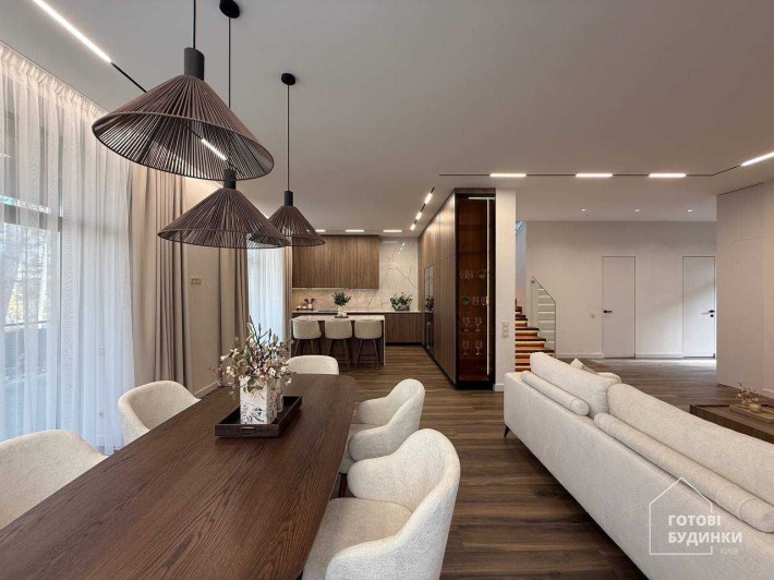 Будинок серед лісу на 10 сотках,Готовий ремонт і меблі. Тепловий насос - фото 1