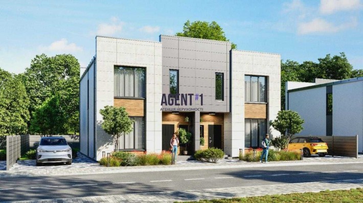 Продаж дуплекса 115 кв.м.  с.Білогородка,  біля Сільпо. - фото 1