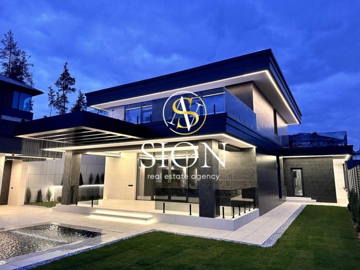 КМ Нова Ходосівка Hi-Tech 230м 9 сот.Басейн.Ліс.Мануфактура.БЕЗ% - фото 1