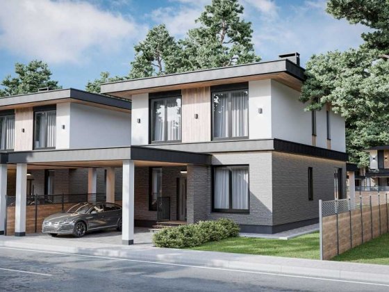 Сучасний Двоповерховий Будинок 150м2 та 5 соток у с. Білогородка Белогородка