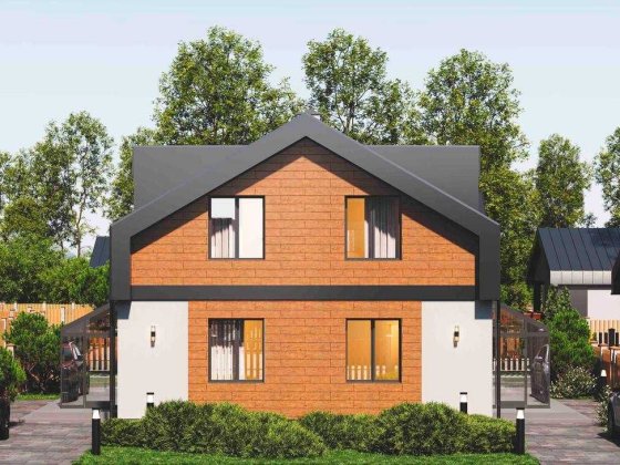 Дуплекс 107м2 - біля озера. Білогородка. Будинок котеджне містечко Белогородка