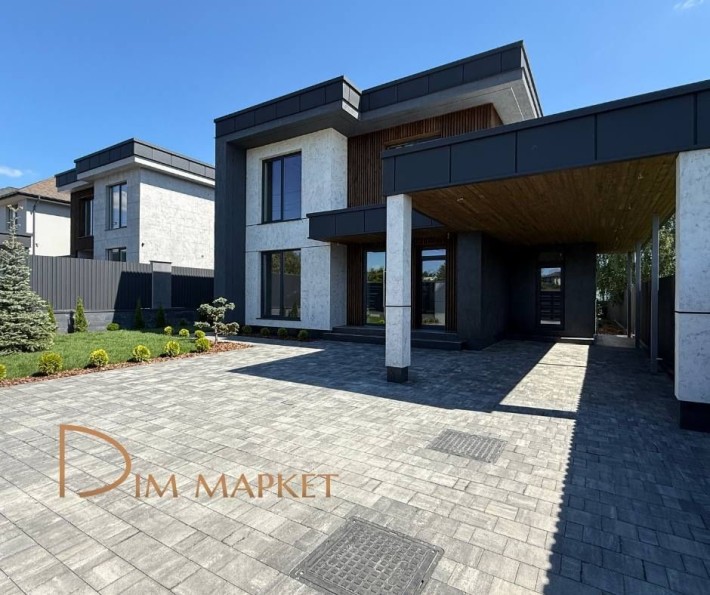 Сучасний та якісний дім з навісом для авто на тихій вулиці‼️8.5 соток - фото 1