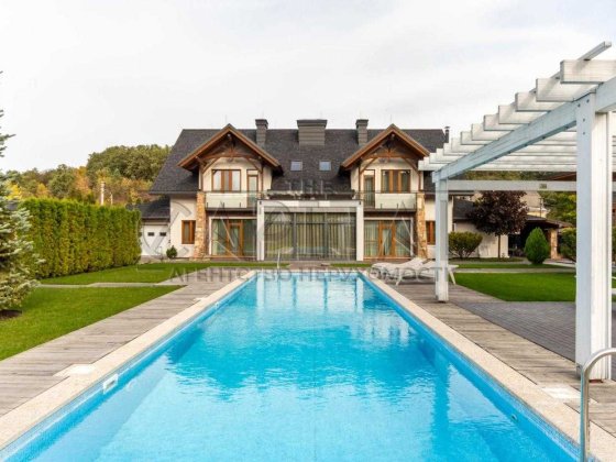 Продажа дома с бассейном и сауной, Лесники Лісники