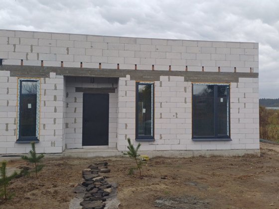 Віта-Поштова,будинок новобуд.Центр села. Віта-Поштова