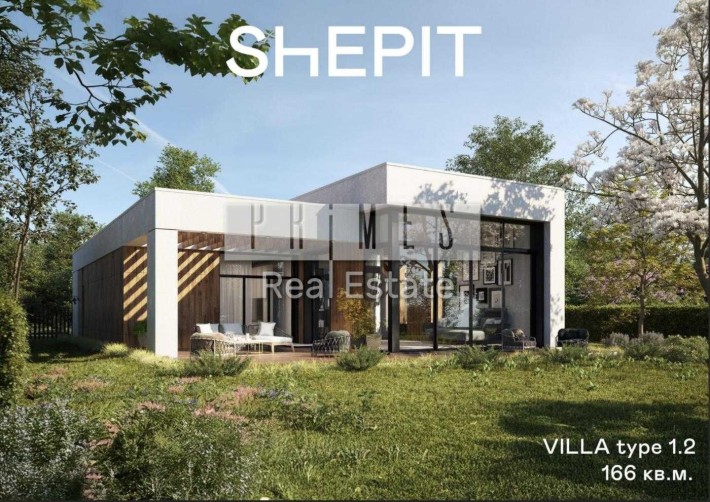 Продажа 4к дома 166м2 без ремонта, КГ Shepit Village, Лебедевка - фото 1