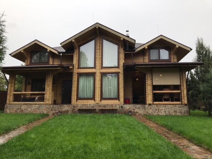 Малютянка.Авторський  будинок з  брусу.218 кв.м. Без комісійних. - фото 1