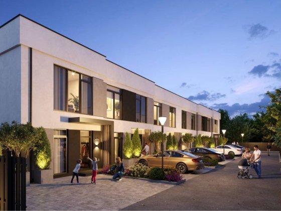 Таунхаус 86,82 м2, газове опалення, розтермінування до 24 міс. Милая