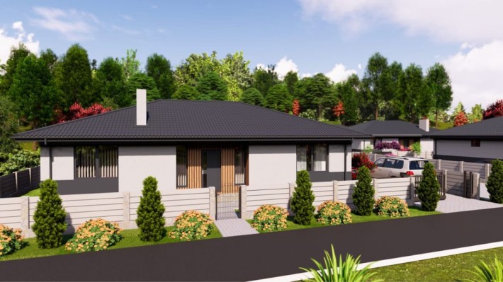 Новий проект! Сучасний будинок в центрі біля озера - фото 1