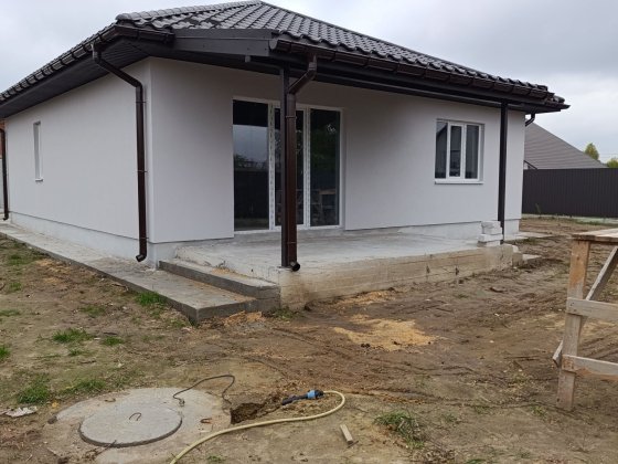 Будинок 90 м² у с. Нове, 7соток, всі комунікації Новое