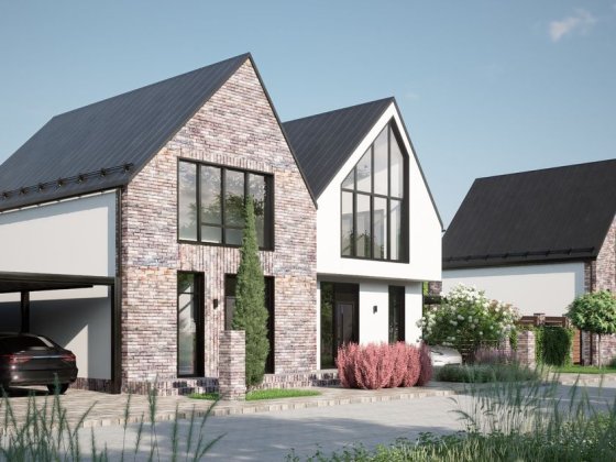 Дуплекси 85кв.м та 95кв.м Петропавлівське