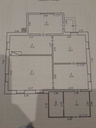 Продаж будинку з присадибною ділянкою в селі Плесецьке - фото 1
