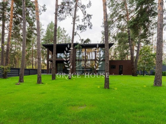 БЕЗ% Продажа нового дома 350м в сосновом лесу Плюты Конча-Заспа Козин Плюты