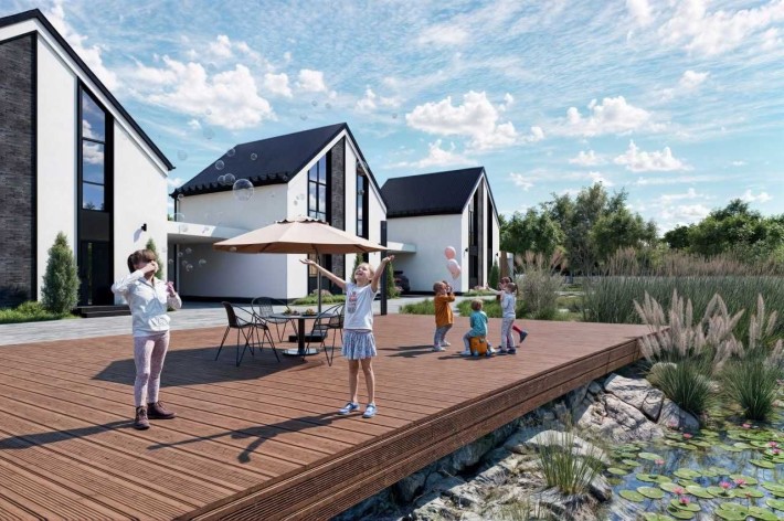 Таунхаус, дуплекс, котедж 100 кв.м.Погреби, Зазим'я. 12 міс розстрочка - фото 1