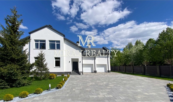 Продаж нового будинку 396м2 діл 25 сот ліс Козинка Плюти Конча-Заспа - фото 1