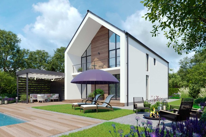 Котедж 125 кв.м на виплат з 30% першим внеском. 24 платежі - і він ваш - фото 1