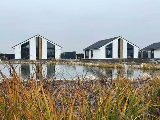 Котедж 125 кв.м біля озера в красивому містечку біля Десни Пухівка