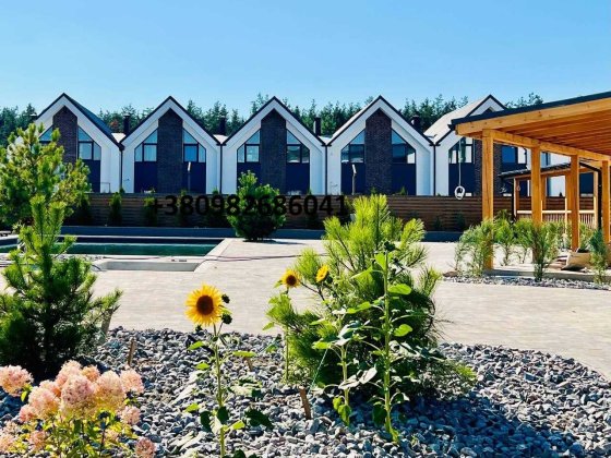 Таунхаус "під ключ" в жилому КМ біля лісу. єОселя. Без % Путровка