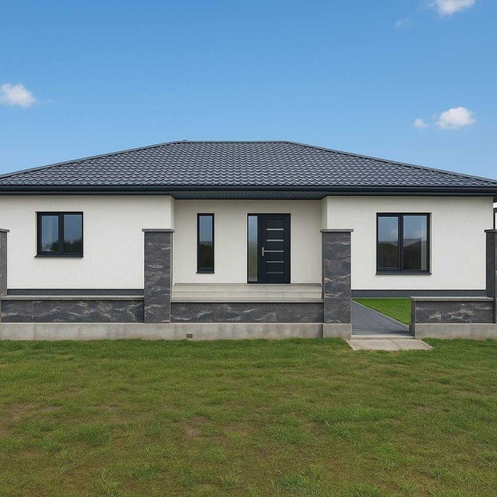 сучасний приватний будинок|155кв.м,5сот|готовий до вн.робіт| - фото 1