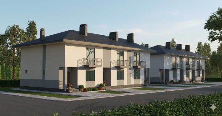 Затишний котедж 143 м² у сщ.Рудне, вул.Сірка, 1,7 сотки землі - фото 1