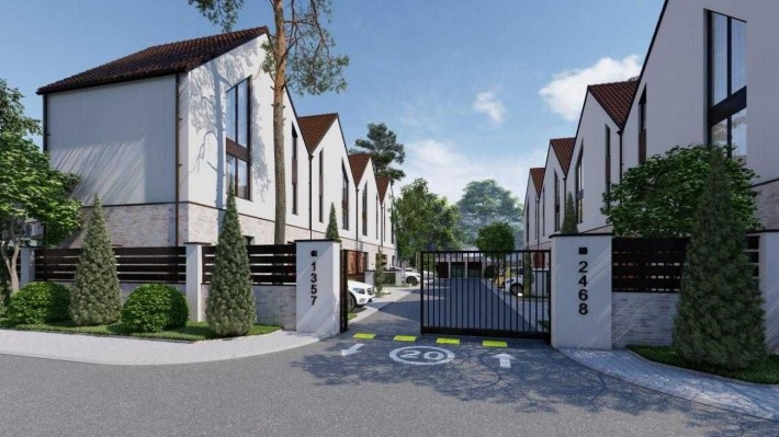 Старт продаж! 8 танхаусов! Скандинавский стиль! Закрытая территория! - фото 1