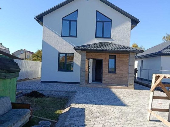 Современный новый двухэтажный  дом в с.Фонтанка. Фонтанка