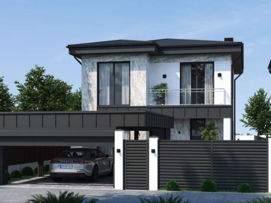 Дом с террасой и автонавесом‼️Червоный Хутор‼️Дайберг