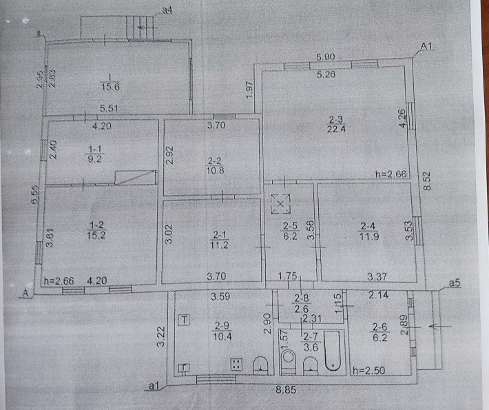Будинок м.Остер 125м 5кімнат два входи 20сот 59тис торг комісія 0% - фото 1