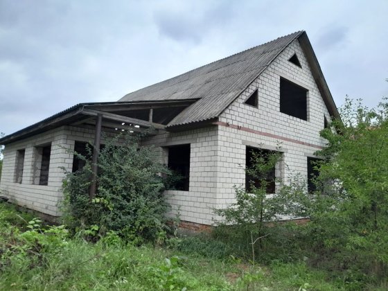 Продам недобудований будинок Городня