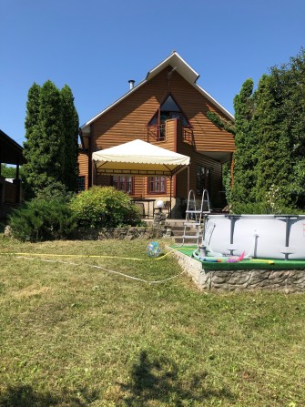 с. Макарівка Двоповерховий будинок на першій лінії р. Дністер. - фото 1