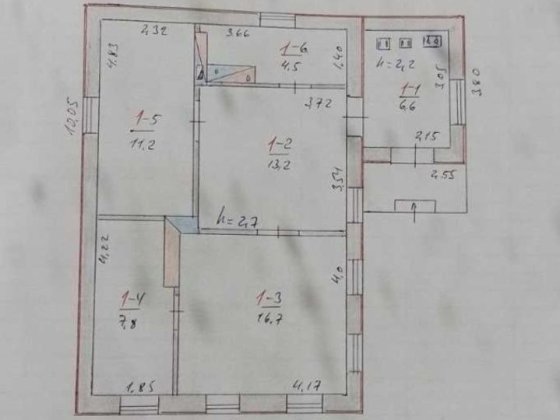 Продам дом 60м² приватизированный Кушугум