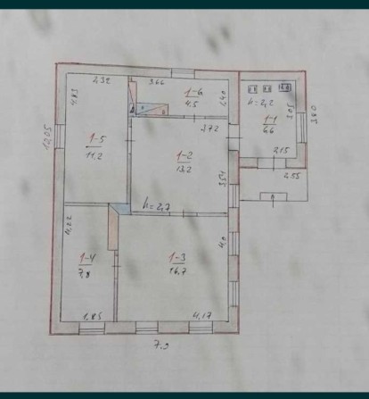 Продам дом 60м² приватизированный - фото 1