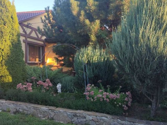 Продам дом 114 кв.м, село Беленькое в Испанском стиле среди сосен туй Беленькое