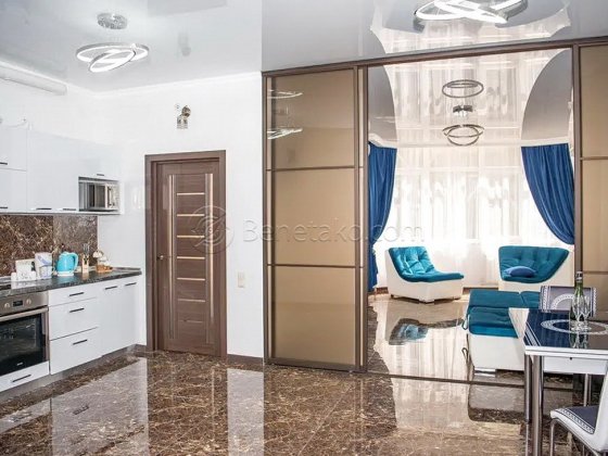 Раздельная двухкомнатная квартира в Ж/К «Гагарин Плаза». Одесса