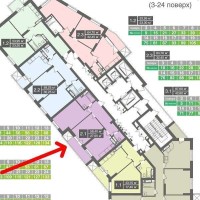 Продаж 2-кімнатної квартирї  ЖК Family friends вулНовопольова 2 Київ