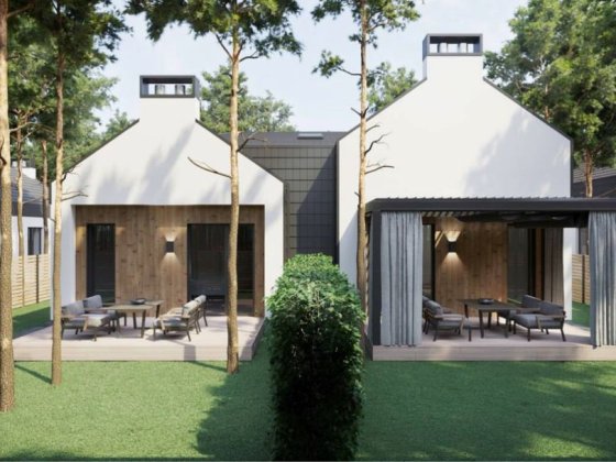 Дуплекс Лісова Буча — 145 м², 3 кімнати, 2,7 сотки. Держпрограми! Буча