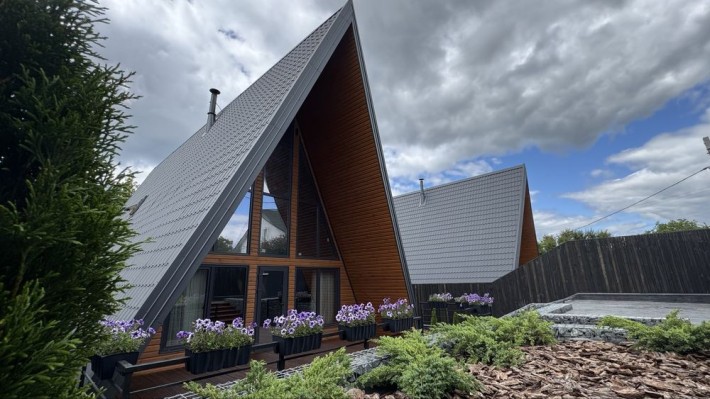 Еко-будинок з ремонтом у Бучі! Коттеджне містечко А-Frame - фото 1