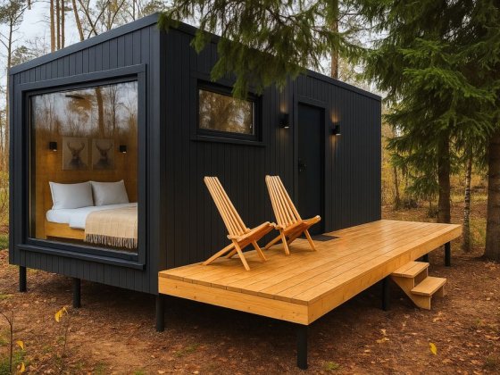 Будинок із землею, чаном та мангалом біля річки Белая Церковь