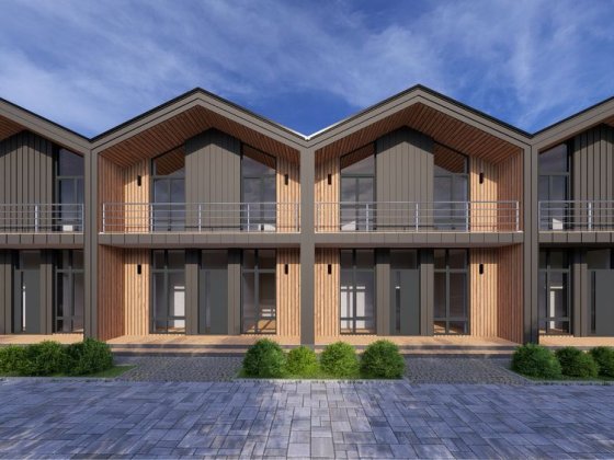 Таунхаус 88.33 м2 розткрмінування 48 місяців Бровары