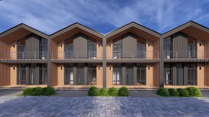 Таунхаус 88.33 м2 розткрмінування 48 місяців - фото 1