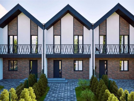 Продам будинок 120 м2 типу "таунхаус" з мансардою, ділянкою, є газ. Бровари