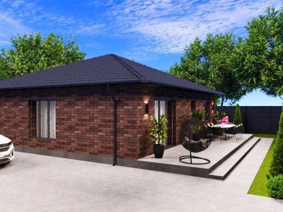 Новий будинок площею 80 кв метрів Белая Церковь