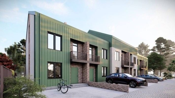 Продаж Таунхаусів біля озера 100 м2, центральні комунікації,  газ - фото 1