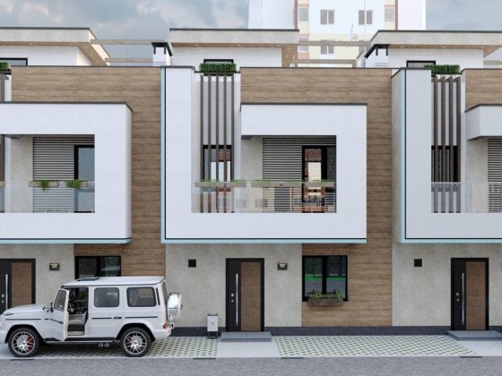 Таунхаус з балконом та терасою в місті Буча Буча