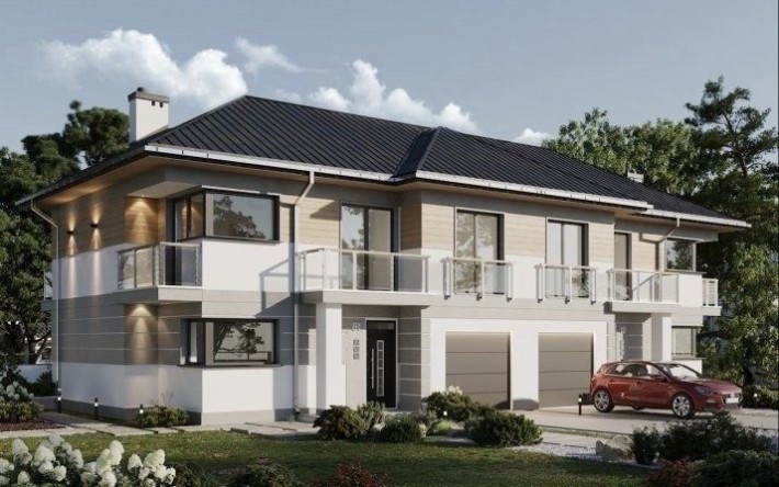 Продаж/будинок -дуплекс/ центр / етап котловану - фото 1