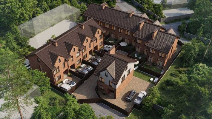 Сучасний будинок у центрі Ірпеня з власною ділянкою — 107 м² - фото 1