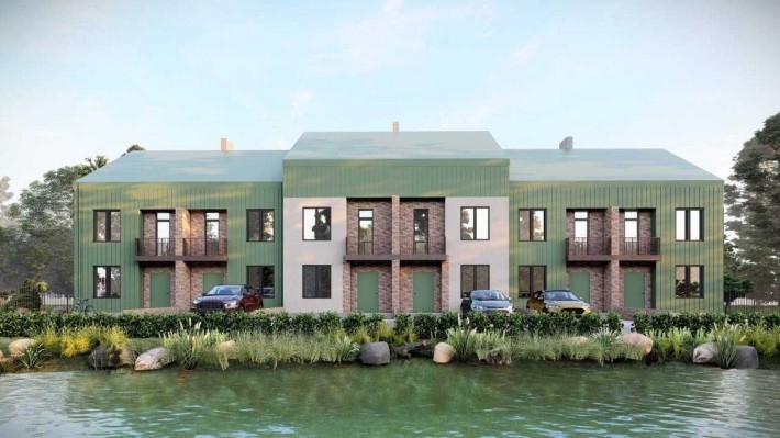 Таун 100 м², біля озера, газ, комунікації — все для зручності! - фото 1