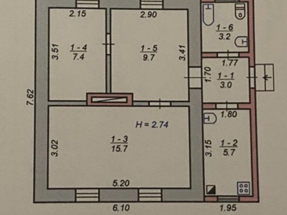 Продається будинок в Покровському районі .